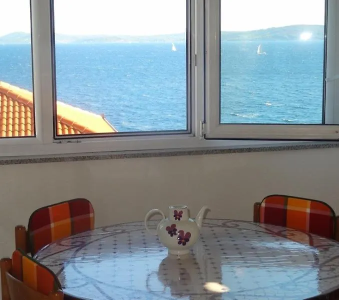 Apartment Ferienwohnung In Okrug Gornji Mit Meerblick, Terrasse, Klimaanlage, W-Lan 5046-3