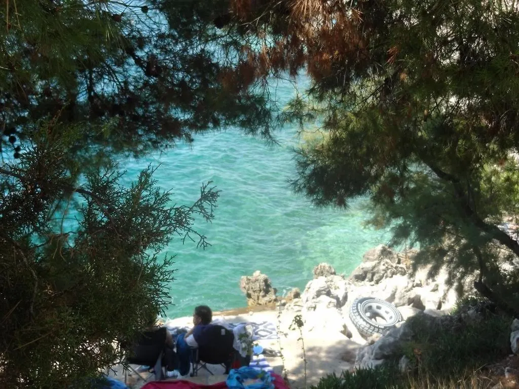 Apartment Ferienwohnung In Okrug Gornji Mit Meerblick, Terrasse, Klimaanlage, W-Lan 5046-3 Croatia
